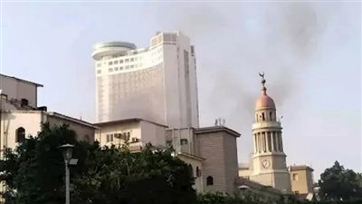 حريق مستشفى القصر العيني    