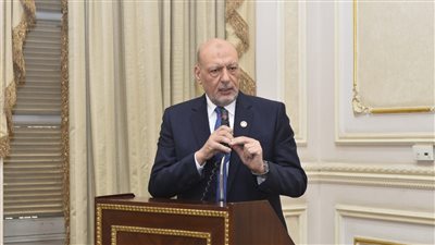 المستشار حسين أبو العطا رئيس حزب المصريين     