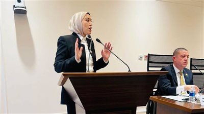 النائبة صافيناز طلعت    