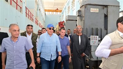 جولة وزير الرى    