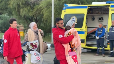 الهلال الأحمر المصري - معبر رفح     