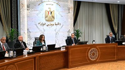 جانب من اجتماع الحكومة    