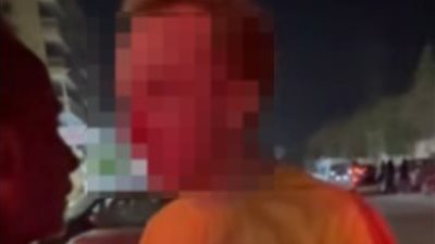 فتاة توثق مطاردتها بحدايق الاهرام    