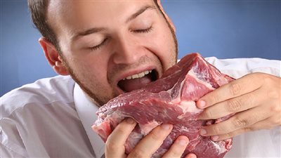 أكل اللحمة بعد الزبح    