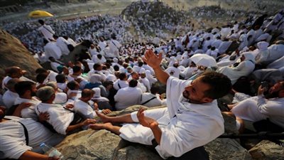 النزول من جبل عرفات    