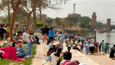 أجواء العيد في القناطر الخيرية    