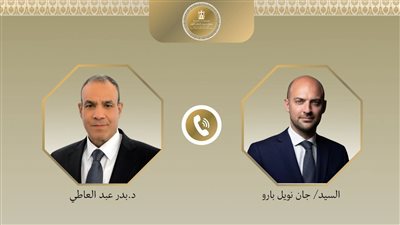 وزير الخارجية ونظيره الفرنسي    