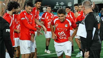 حمزة عبد الكريم مع منتخب مصر    