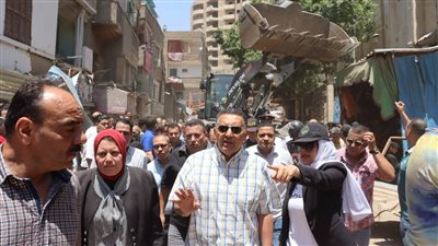 حملة حاسمة لإنهاء عشوائية سوق بهتيم     