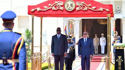 الرئيس السيسي ونظيره الكونغولى    