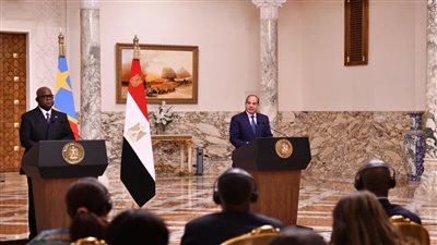 الرئيس السيسي ونظيره الكونغولى    