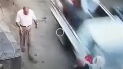 تفاصيل فيديو حادث دهس طفلة    