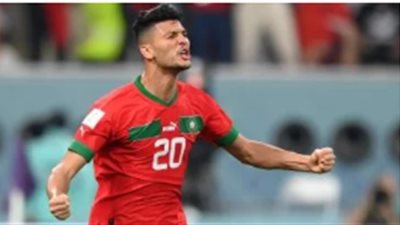 اللاعب المغربي أشرف داري    