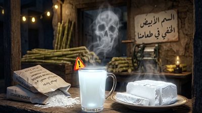 أكسيد التيتانيوم وعصير القصب    