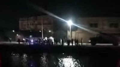 سقوط سيارة ملاكي داخل ترعة المريوطية    