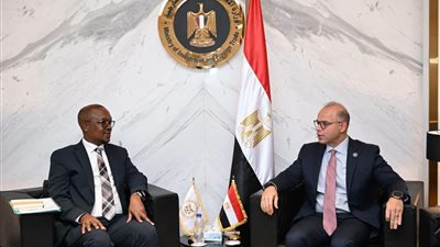 جانب من اجتماع وزير الاستثمار    