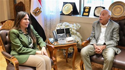 وزيرة الإسكان ورئيس نادي الزمالك    