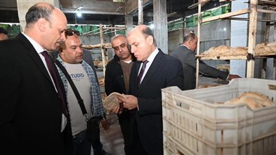 جانب من الحملات التموينية بالغربية     