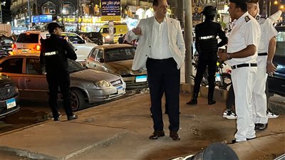 جولة ليلة لمدير أمن الفيوم     