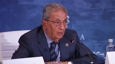 عمرو موسى الأمين العام الأسبق لجامعة الدول العربية    