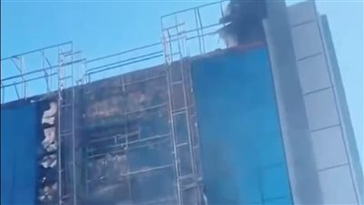 جهود إخماد حريق مستشفى الجراحة الجامعي بأسوان     
