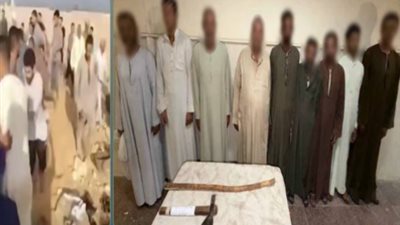 حقيقة فيديو مشاجرة المقابر في أطفيح    