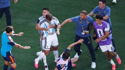 نهائي كأس العالم ينتهي بفوضى    