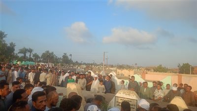 جانب من الجنازة    