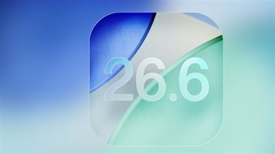 تحديث iOS 26.6    