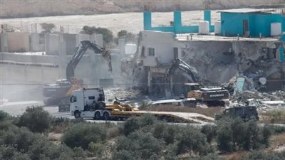 هدم المنازل والمنشآت في الضفة الغربية    