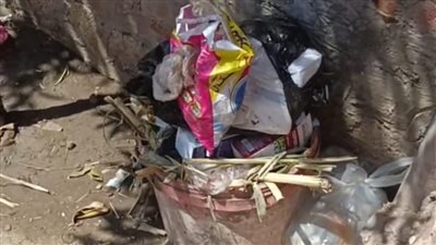 القمامة بالشوارع     