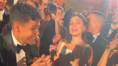 أحمد داش ودينا داش يحتفلان بزفاف شقيقهما    