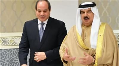 السيسي وملك البحرين    