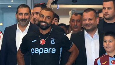 محمد صلاح ورئيس طرابزون سبور     