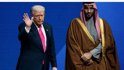 محمد بن سلمان وترامب    