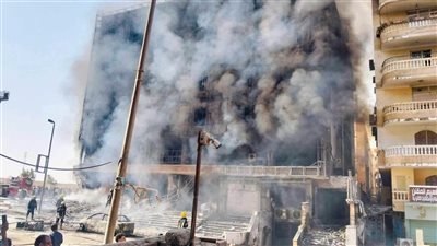 حريق حدائق الأهرام    