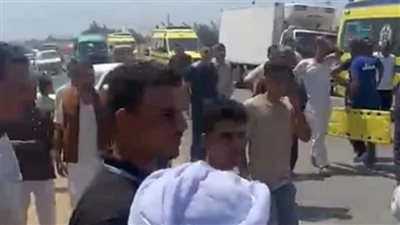  حادث تصادم سيارتي العمال     