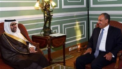 وزير الخارجية يستقبل رئيس مجلس إدارة المصرف العربي    