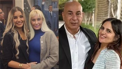 حسام حسن وزوجاته    