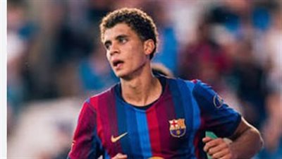 حمزة عبد الكريم في مباراة الأهلي وبرشلونة    