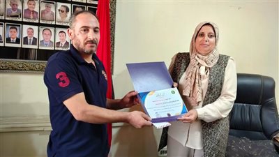 جانب من التكريم     
