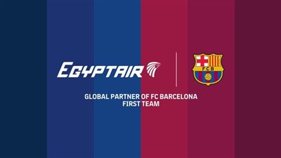 برشلونة ومصر للطيران     