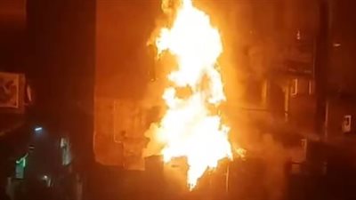 اندلاع حريق في محول كهرباء بحدائق الأهرام    