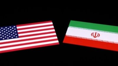 علم إيران وأمريكا    