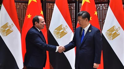 الرئيس السيسي مع نظيره الصيني    