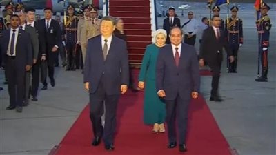 الرئيس عبد الفتاح السيسي ونظيره الصيني    