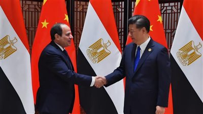 الرئيس السيسي والرئيس الصيني    