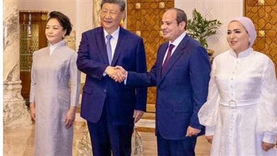 الرئيس عبد الفتاح السيسي والرئيس شي جينبينج    