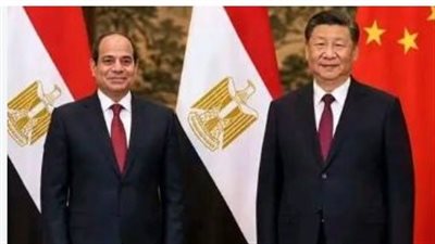 الرئيس السيسي والرئيس الصيني    