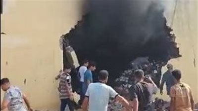 حريق مصنع بالاسماعيلية    